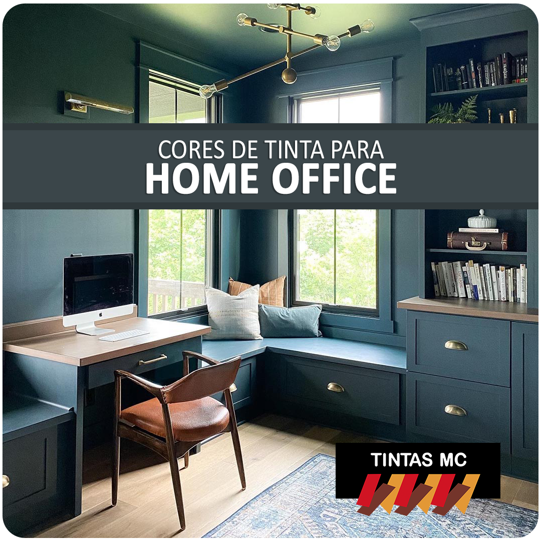 Cores de Tinta para pintar o Home Office - Veja algumas sugestões de cores da Sherwin Williams