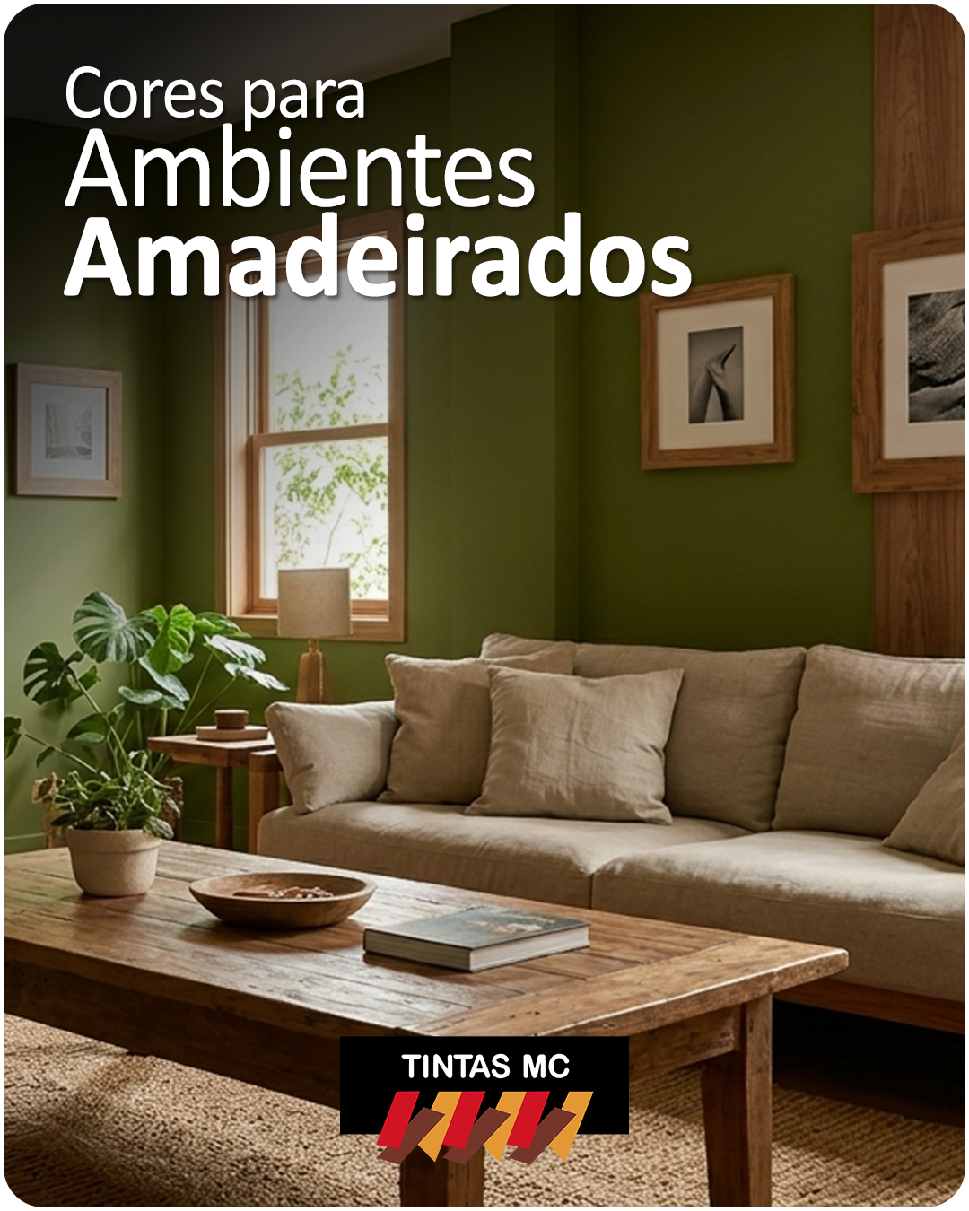 A natureza dentro da sua casa! - Cores de tintas que vão te surpreender