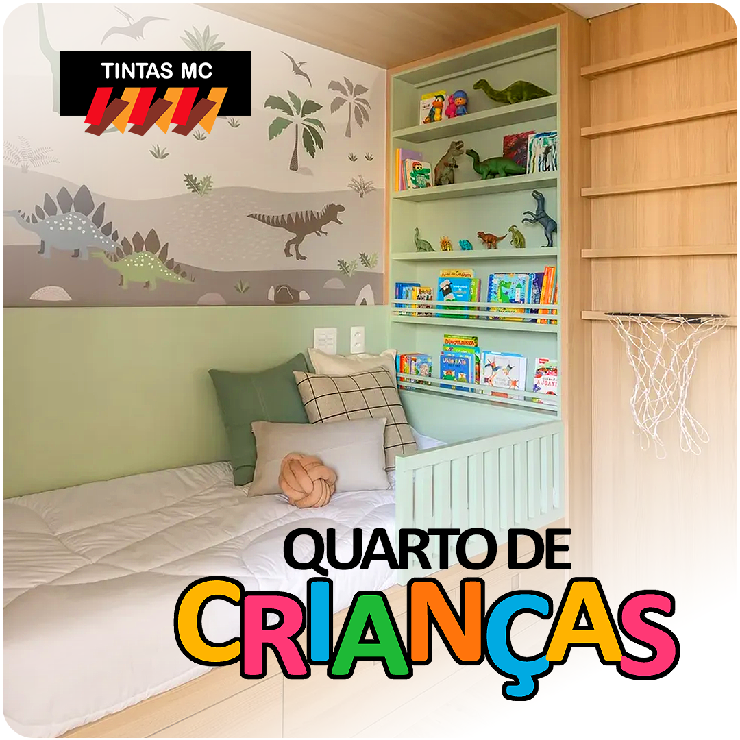 Pintura do Quarto das Crianças - Quarto renovado, um lindo presente!