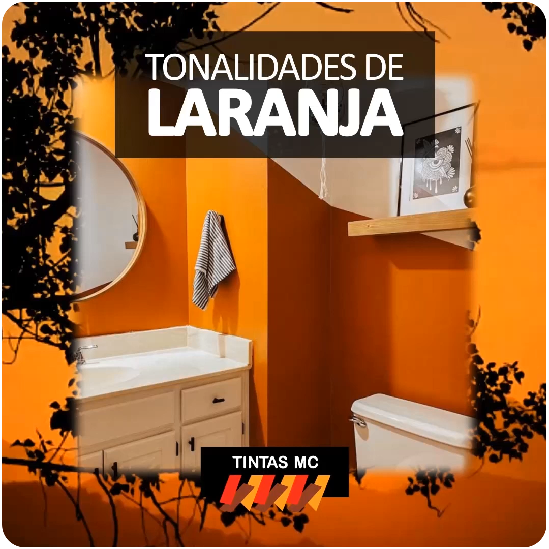 Tonalidades de Laranja para Pintura de seus Ambientes - Cores de Tintas energizantes!